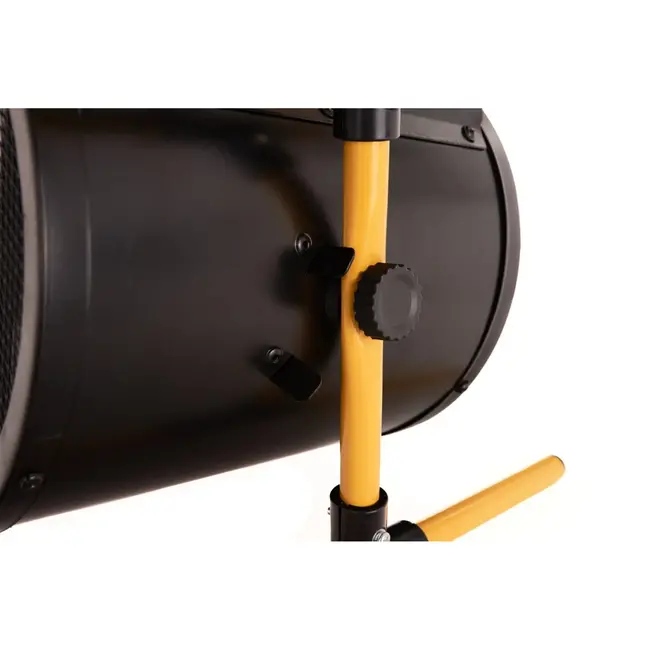 GEKO Industriële elektrische heater - 2KW - Veiligheid & verstelbare warmte - Ventilatorfunctie - Metaalconstructie