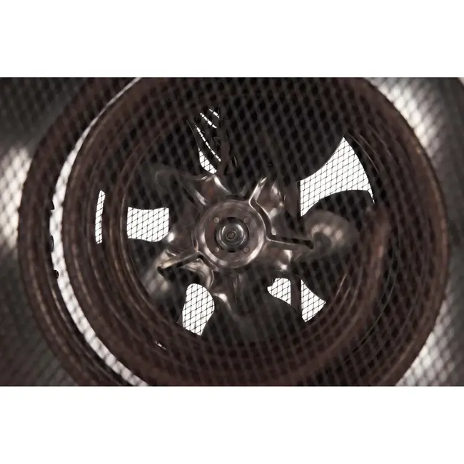 GEKO Industriële elektrische heater - 2KW - Veiligheid & verstelbare warmte - Ventilatorfunctie - Metaalconstructie