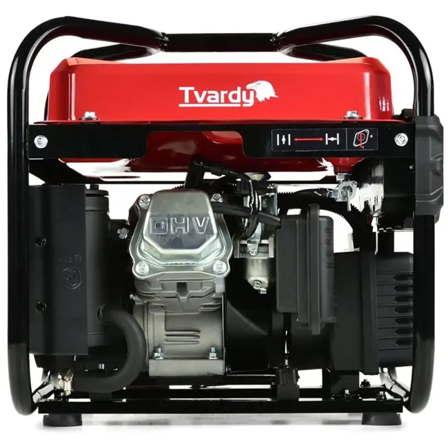 Tvardy Inverter generator - 3 PK - 2000W piekvermogen - 10L tank - 9 uur continu gebruik