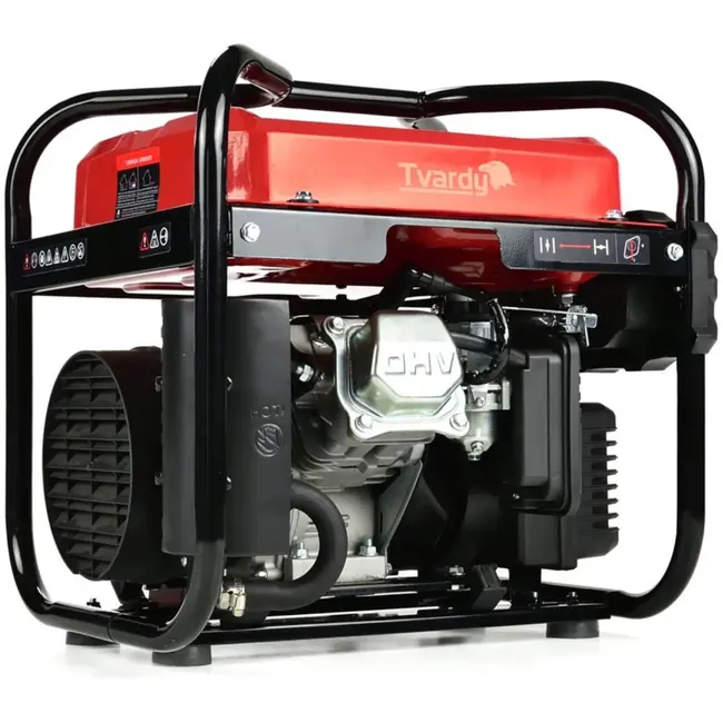 Tvardy Inverter generator - 3 PK - 2000W piekvermogen - 10L tank - 9 uur continu gebruik