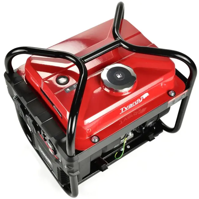Tvardy Inverter generator - 3 PK - 2000W piekvermogen - 10L tank - 9 uur continu gebruik