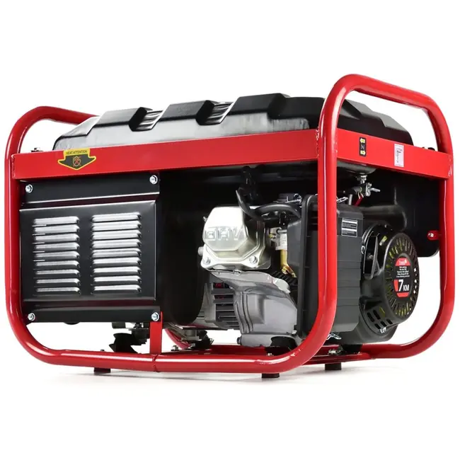 Tvardy Benzinegenerator - 7 PK - 2800W - 15L tank - Kopergewikkeld