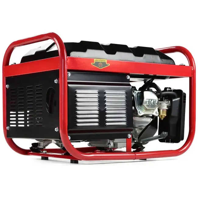 Tvardy Benzinegenerator - 7 PK - 2800W - 15L tank - Kopergewikkeld