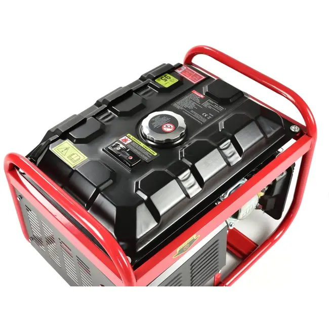 Tvardy Benzinegenerator - 7 PK - 2800W - 15L tank - Kopergewikkeld
