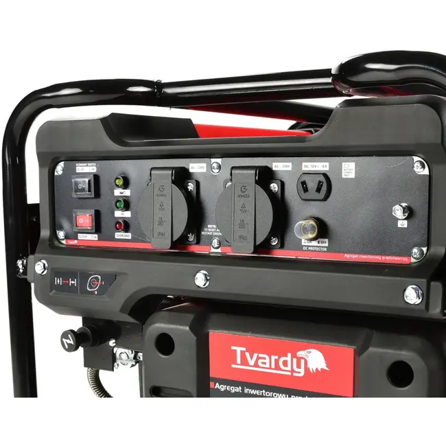 Tvardy Inverter generator - 7 PK - 3500W - 12L tank - 9 uur gebruik - 96 dB - 34,5 kg