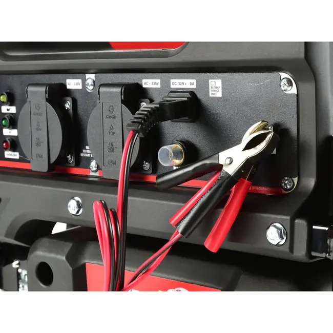 Tvardy Inverter generator - 7 PK - 3500W - 12L tank - 9 uur gebruik - 96 dB - 34,5 kg