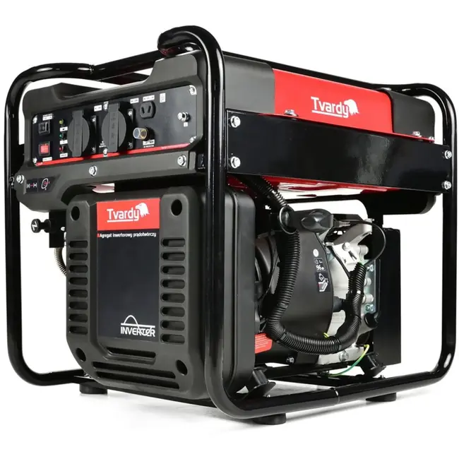 Tvardy Inverter generator - 7 PK - 3000W piekvermogen - 12L tank - 9 uur continu gebruik