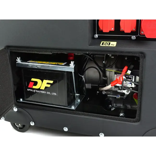 Tvardy Diesel generator - stil en krachtig - 11 PK - 6,4 kW - 16L tank