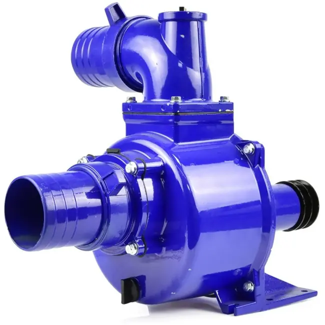 GEKO 4" waterpomp - V-snaar aangedreven - Voor vuil en schoon water - Inclusief accessoires