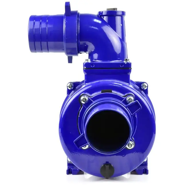 GEKO 4" waterpomp - V-snaar aangedreven - Voor vuil en schoon water - Inclusief accessoires