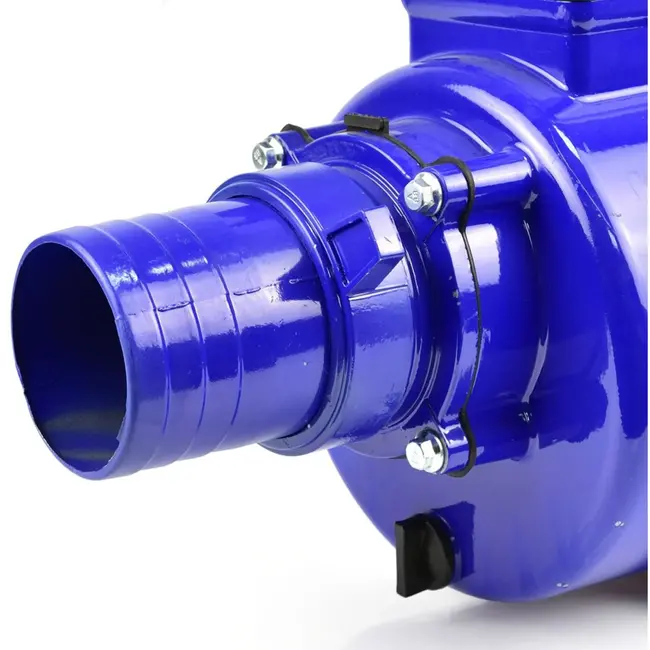 GEKO 4" waterpomp - V-snaar aangedreven - Voor vuil en schoon water - Inclusief accessoires