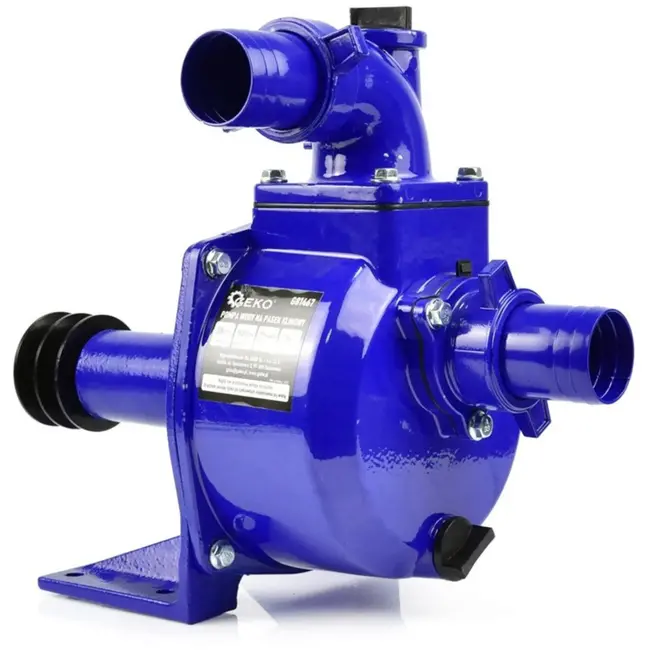 GEKO Waterpomp - V-snaar aangedreven - Voor vuil en schoon water - 50mm - Inclusief accessoires