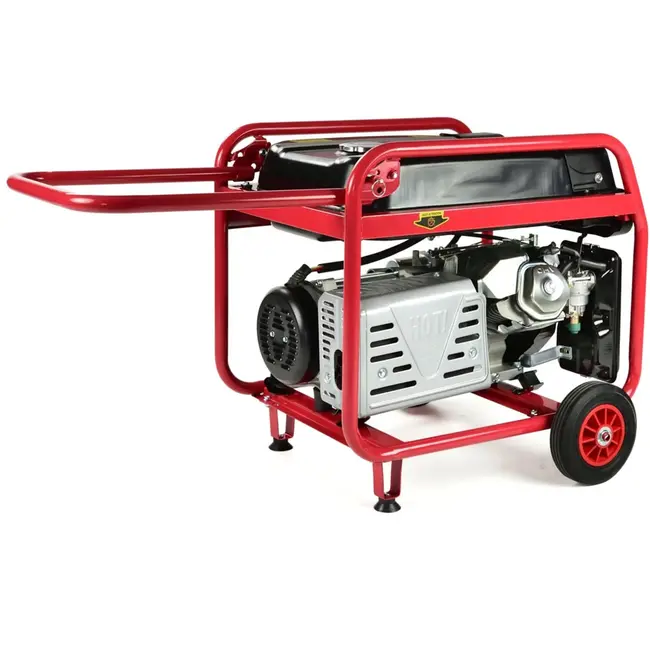 Tvardy Krachtige benzinegenerator - 17 PK - 8500W - Elektrische start - 25L tank