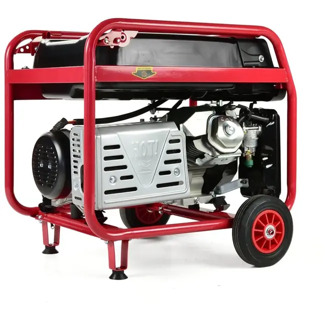 Tvardy Krachtige benzinegenerator - 17 PK - 8500W - Elektrische start - 25L tank