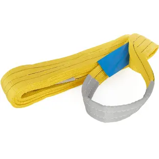 GEKO Webbing hijsband - 3 ton - 4 meter - 90 mm breed - polyester
