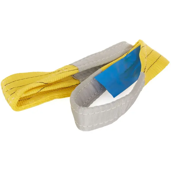 GEKO Webbing sling - 3 ton - 2 meter - 90 mm breed - polyester - EN 1492-1 compliant