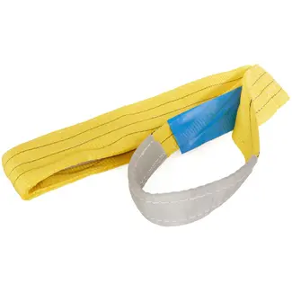 GEKO Webbing hijsband - 3 ton - 1 meter - 90 mm breed - polyester