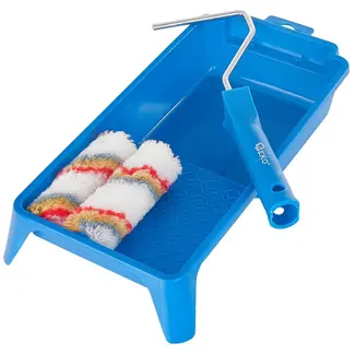 GEKO Schilderset - polyacryl - multicolor - 4-delig - voor ruwe oppervlakken