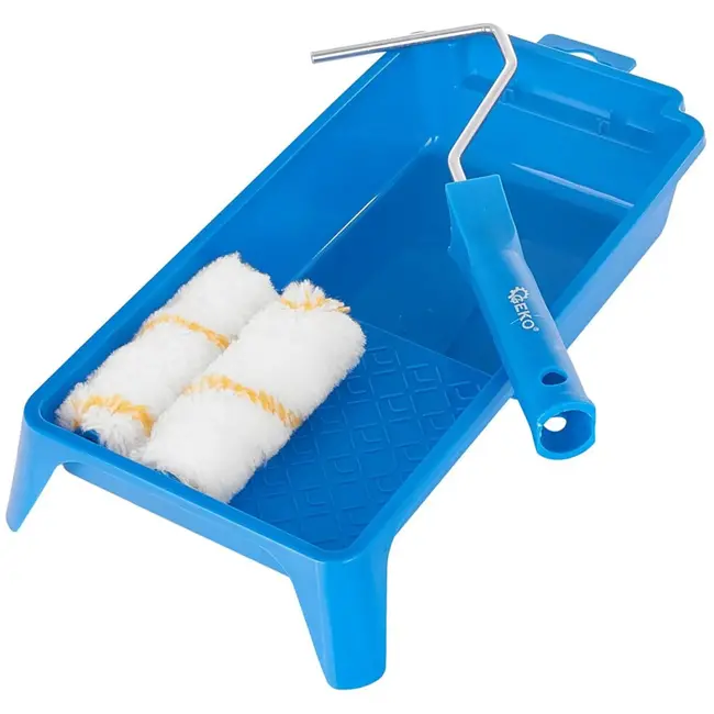 GEKO Verfset - Polyacryl - Gouden Draad - 4-delig - Voor Gladde Oppervlakken