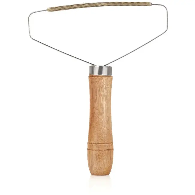 Keltin Kledingborstel - Ergonomisch - Hout - 9,5 cm - Anti-pilling & Dierenhaar