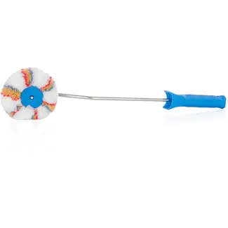 GEKO Hoekverfroller - Precieze Afwerking - Poliakryl - 10,5 cm - 18 mm Vacht
