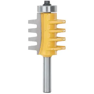 GEKO Freesset - Multi-slot - 8 mm schacht - 38 mm hoogte - Met lager