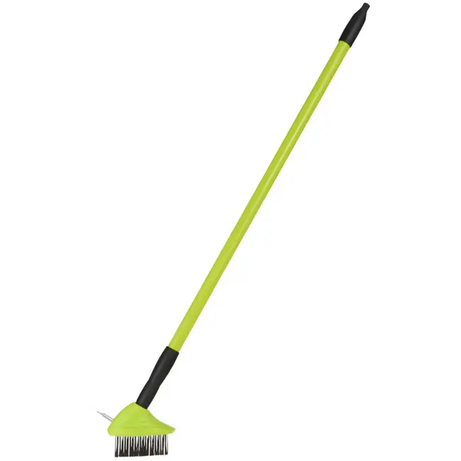 Keltin Telescopische draadborstel met schraper - verstelbare steel - 80 mm werkbreedte - kunststof handvat