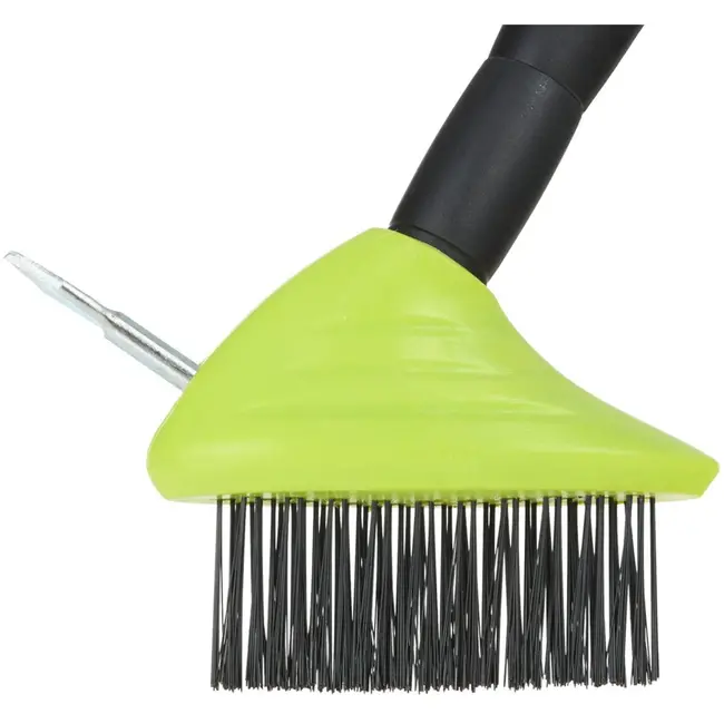 Keltin Telescopische draadborstel met schraper - verstelbare steel - 80 mm werkbreedte - kunststof handvat