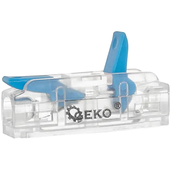 GEKO Snelkoppeling elektrische doorvoer - 2x0,2-4mm² - Voor massieve en geslagen draden - 10 stuks