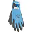 GEKO Elastische werkhandschoenen - latex coating - maat 11 - blauw - 12 stuks