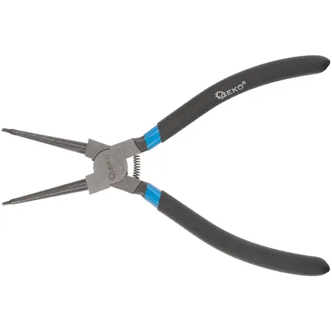 GEKO Interne rechte borgveertang - Slanke tips - 200mm - Chroom-vanadium staal