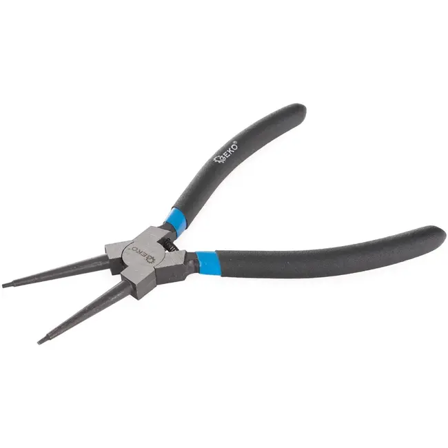 GEKO Interne rechte borgveertang - Slanke tips - 200mm - Chroom-vanadium staal