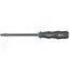 GEKO Slotted schroevendraaier - impactbestendig - CrV staal - 150mm - zwart/blauw
