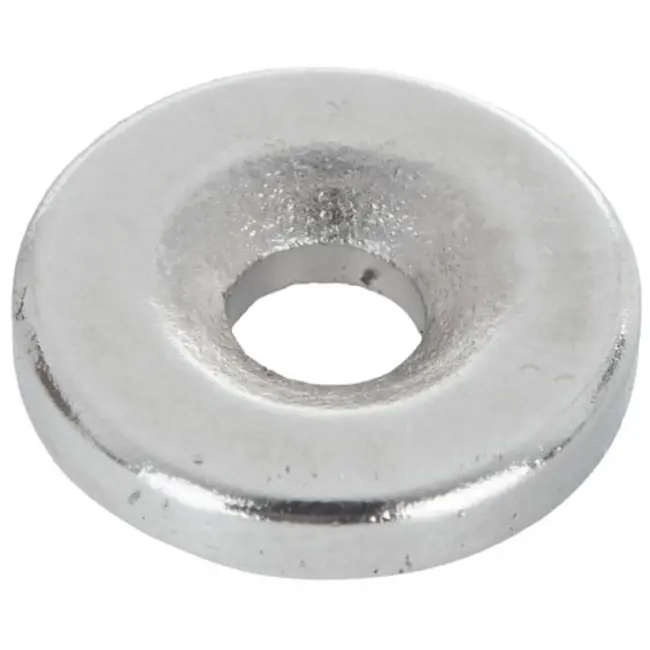 GEKO Ronde neodymiummagneten - Schroefgat - Ø 14 x 3 mm - Sterke hechting - 10 stuks