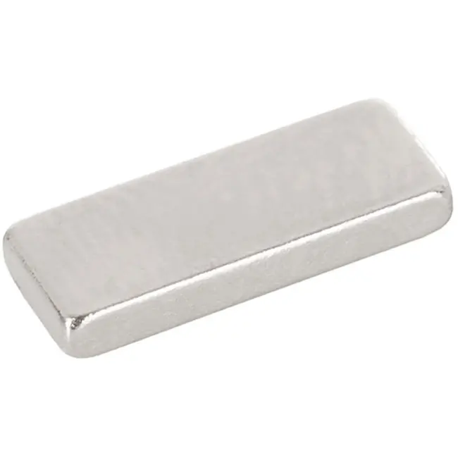 GEKO Krachtige platte neodymiummagneet - 10x4x1.5 mm - Compact en veelzijdig - 10 stuks