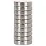GEKO Ronde neodymiummagneten - 8x2 mm - Krachtig en compact - 10 stuks