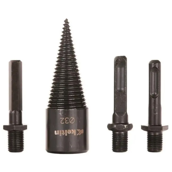 Keltin Houtboor - 32mm - Inclusief 3 adapters - Carbon staal - Praktische opbergkoffer