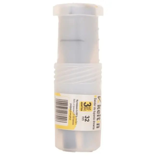 Keltin Houtboor - 32mm - Inclusief 3 adapters - Carbon staal - Praktische opbergkoffer