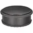 GEKO Deurstopper - vrijstaand - zwart mat - roestvrij staal - 103 mm diameter