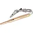 GEKO Automotive spanningsmeter - 6-24V - LED indicator - 90cm kabel - Metaal