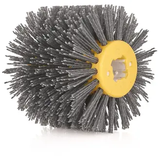 GEKO Nylon borstel voor houtschuren - duurzaam - 120x100 mm