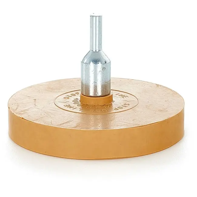 GEKO Rubberen schijf voor lijmverwijdering - 90 mm - Inclusief adapter