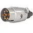 GEKO 7-pins trailerplug - aluminium - duurzaam en betrouwbaar - 12V