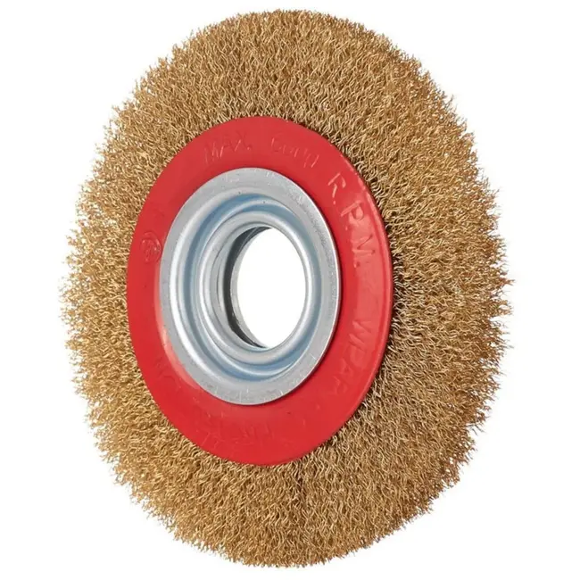 GEKO Stalen borstel - 150 mm - Inclusief reductieset - Voorbereiding en afwerking oppervlakken