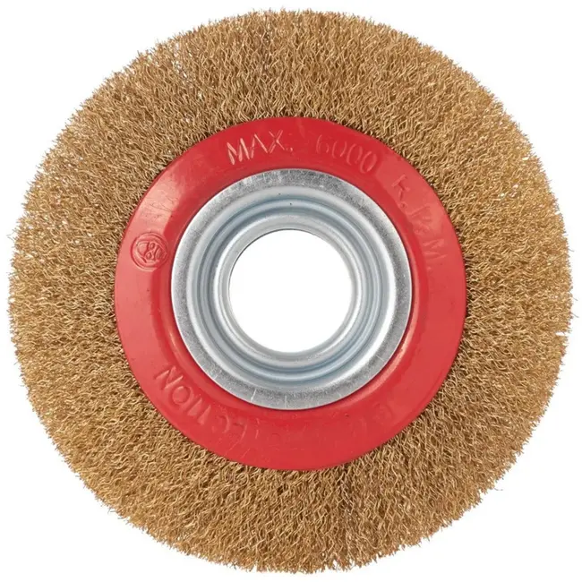 GEKO Stalen borstel - 150 mm - Inclusief reductieset - Voorbereiding en afwerking oppervlakken