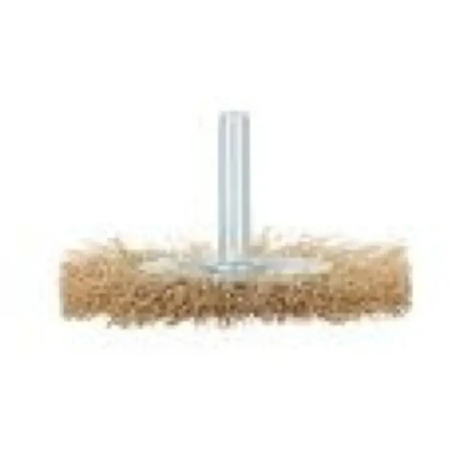 GEKO Ronde borstel - 60 mm - Messing draad - Voor moeilijk bereikbare plekken