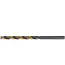 Tvardy Lang metaalboor - HSS M2 - TiN coating - 10 mm - zwart/goud