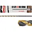 Tvardy Lang metaalboor - HSS M2 - TiN coating - 4,5 mm - zwart/goud