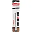 Tvardy Lang metaalboor - HSS M2 - TiN coating - 4 mm - zwart/goud