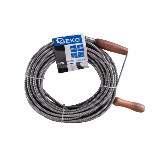 GEKO Drainreiniger - Flexibele slang - 10mm x 20m - Duurzaam ontwerp